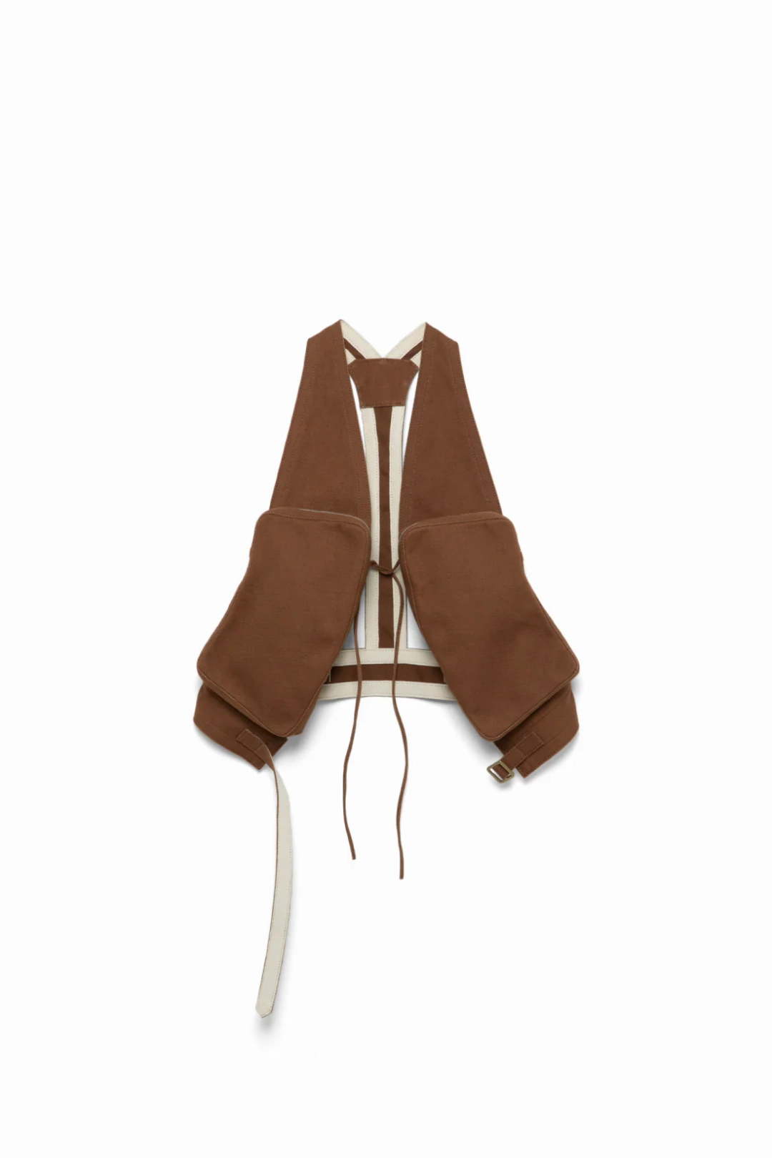 후미카우치다 Cotton Canvas Tactical Vest 상품 이미지 3