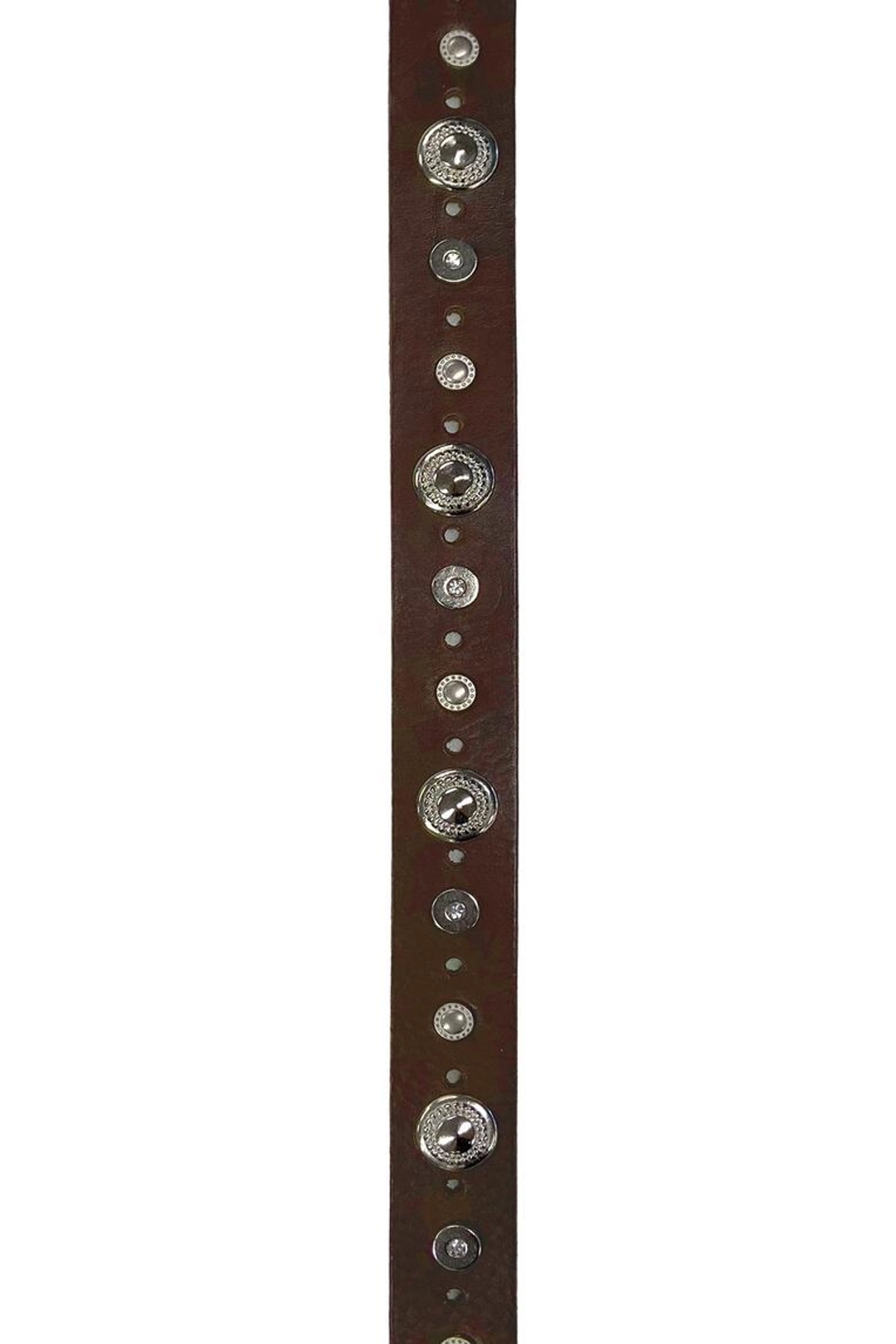 투머치택스 STUDDED LEATHER BELT (BLACK) 상품 이미지 3