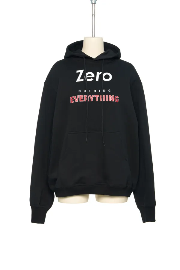 FW25 ZERO BLACK ZERO HOODIE