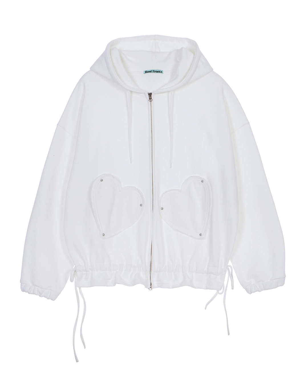 로제프란츠 Heart Pocket Hood Zip-up [Ivory] 상품 이미지 3