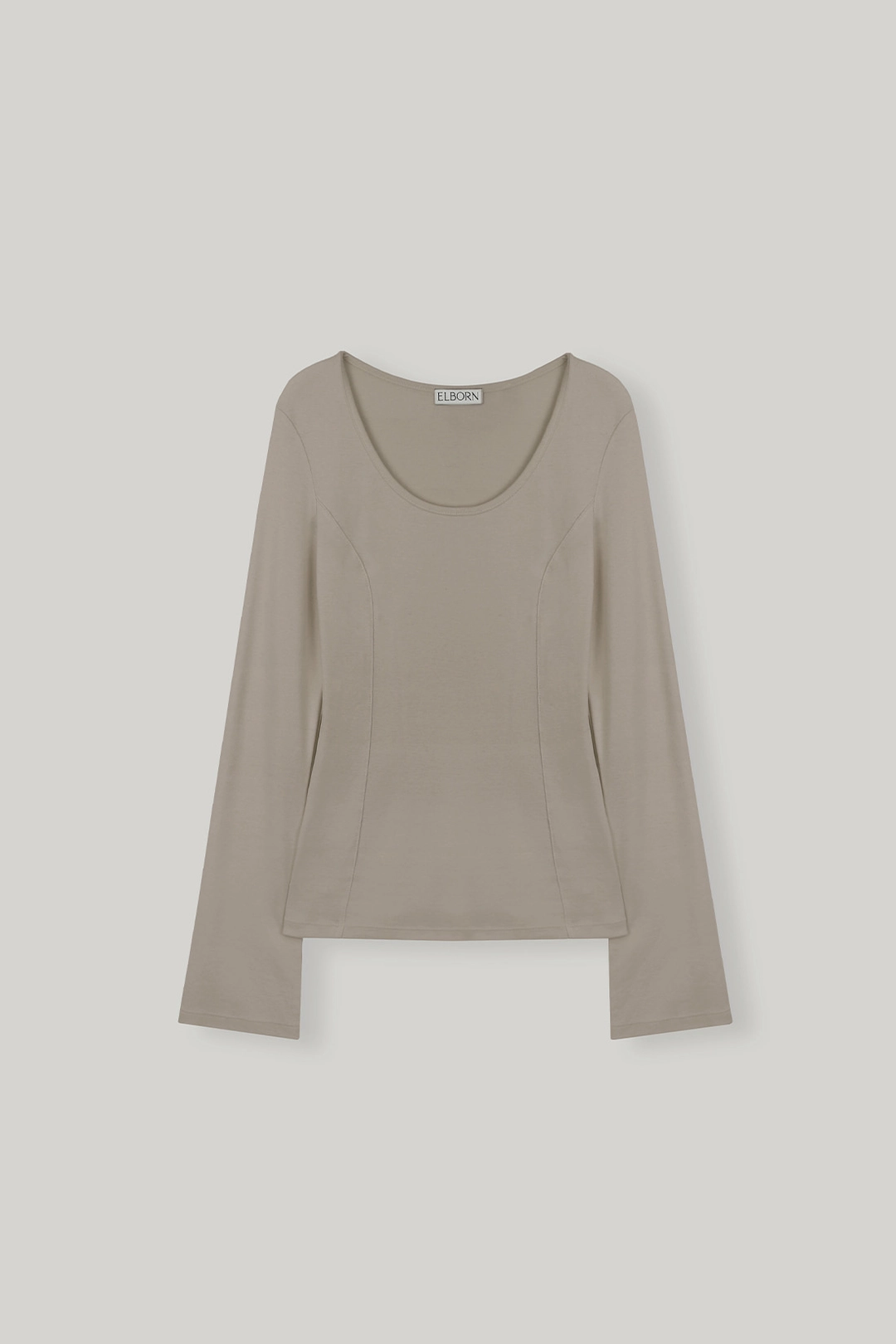 엘보른 Pauline U-neck T-shirt 상품 이미지 1