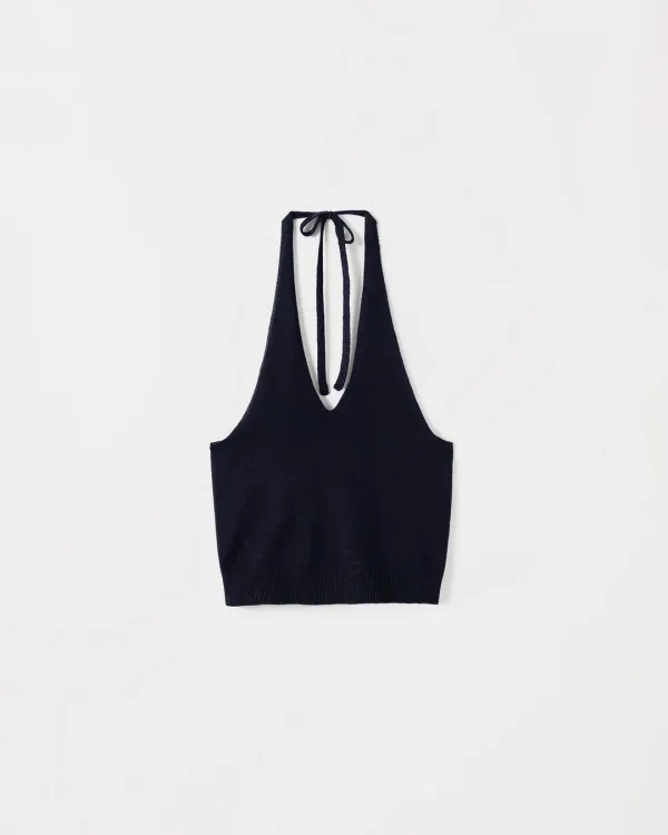 Lua Halter Neck Sleeveless Knit