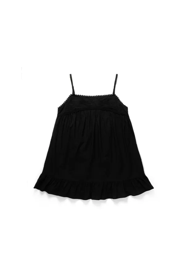 Romantic slip dress_black