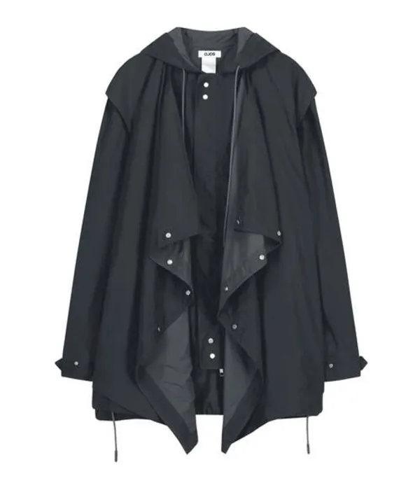 Draped Field Parka / Navy