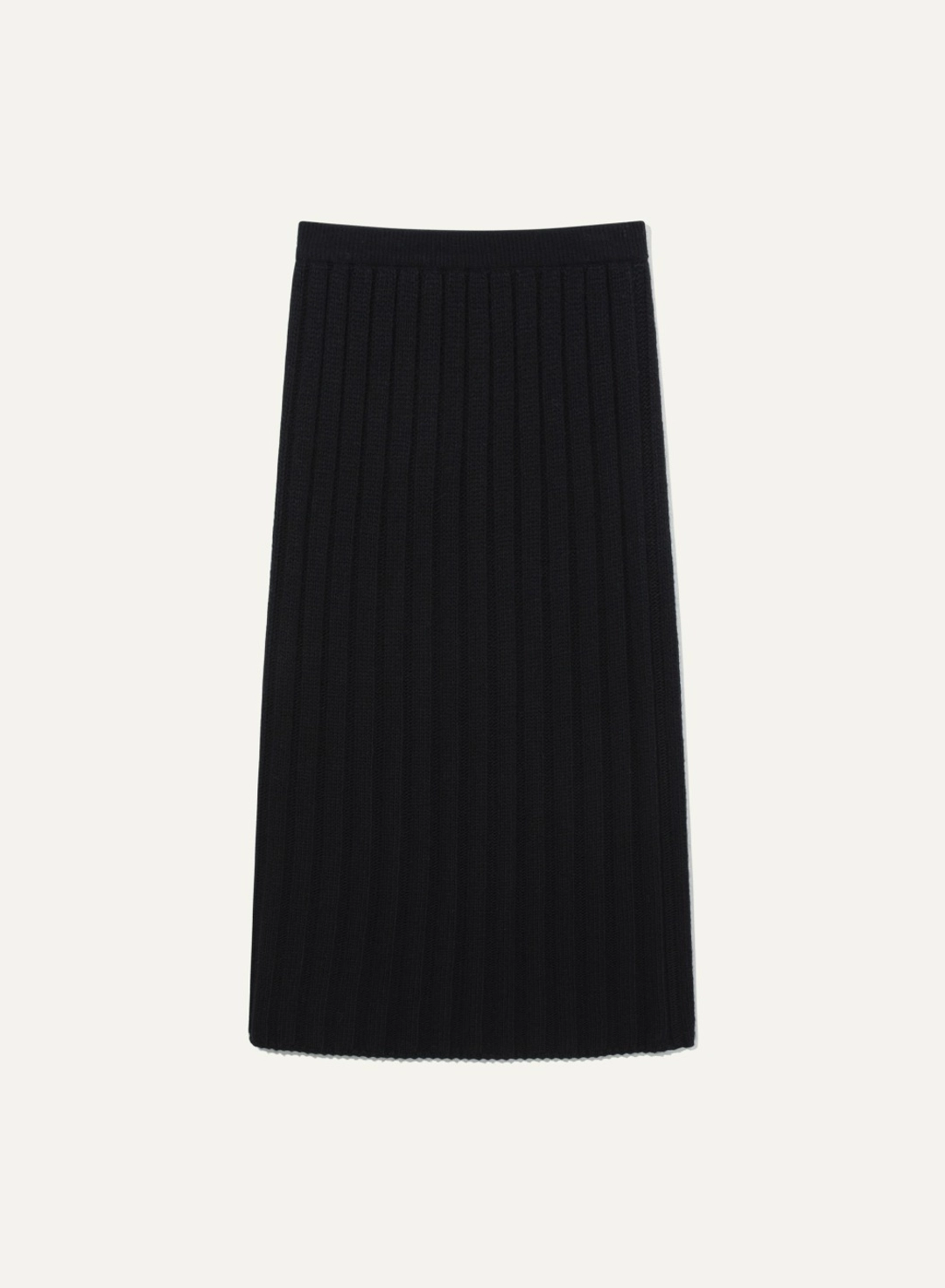 킨더살몬 Henrik Knitted Skirt Black 상품 이미지 1