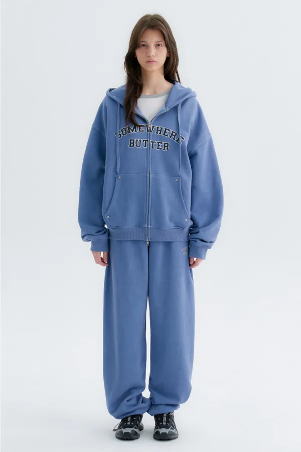 [Preview] Pigment Ford Sweat Jogger Pants - Blue
