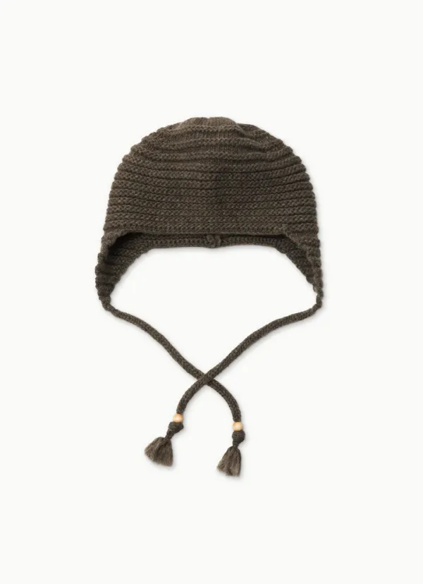 Chunky rib beanie_Chocolate Chip