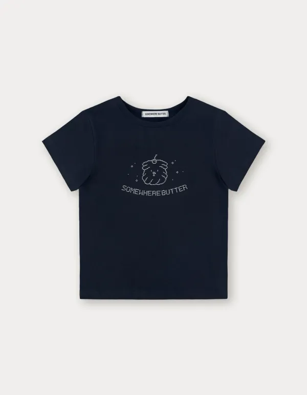 Hotfix Butteree Top - Navy