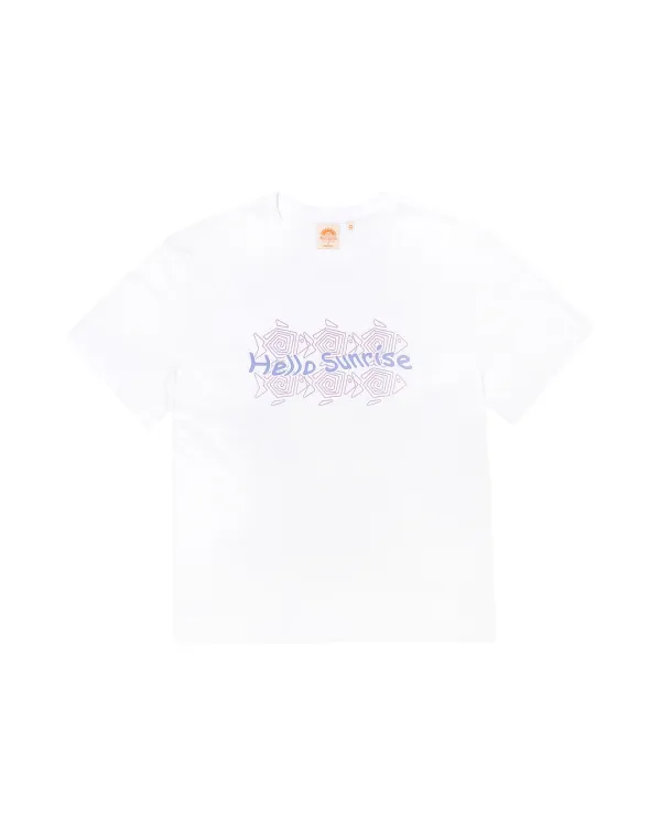 HS Six Fish Tee_White