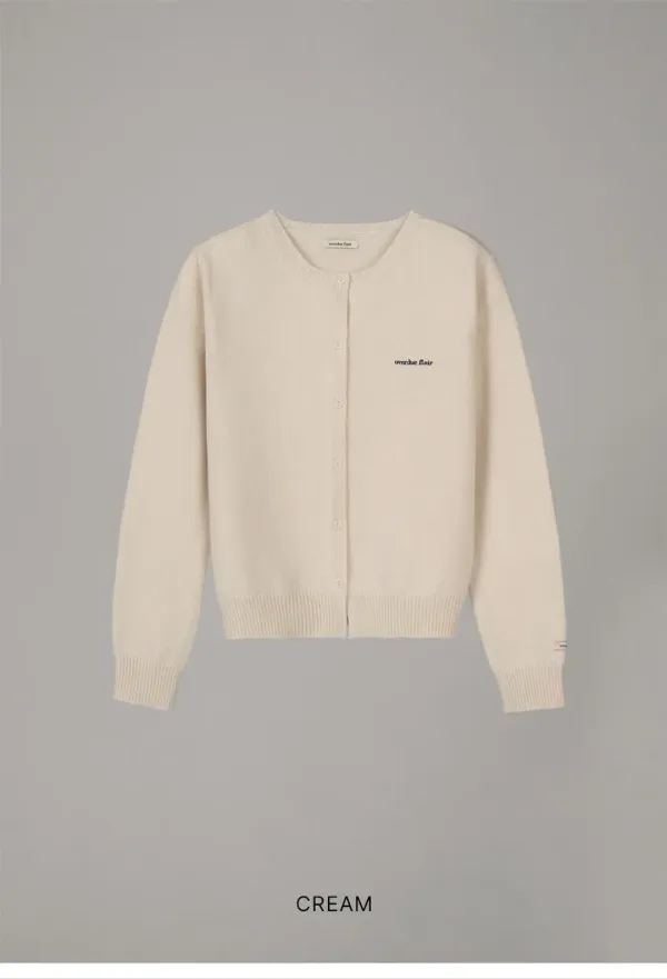 OVERDUE WOOL CARDIGAN_CREAM