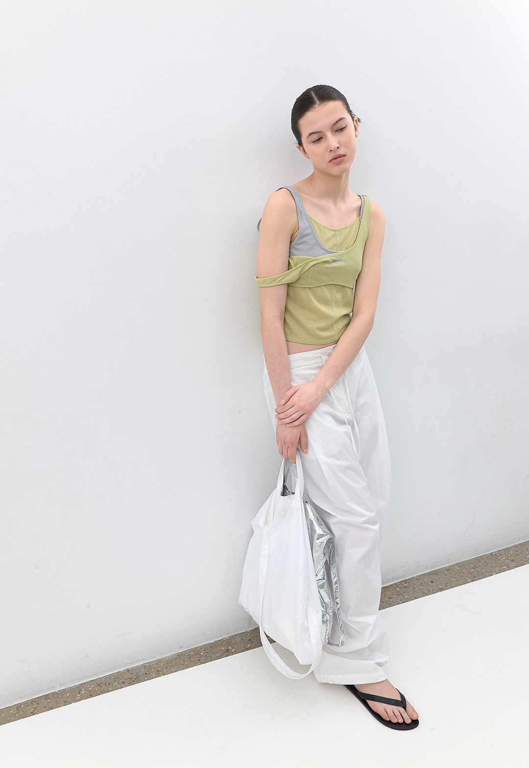 아뜰리에 나인 (T-7232)AN BUESTIER LAYERED SLEVELESS 상품 이미지 2