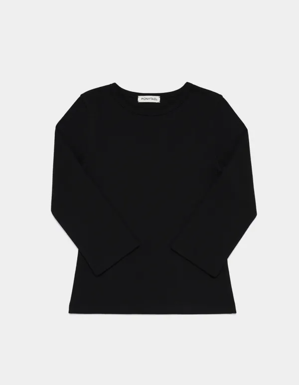 Jackie Simple T-shirt (Black)