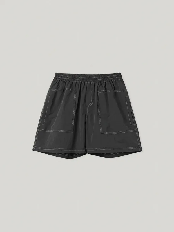 Splitted Shorts Charcoal (3rd)