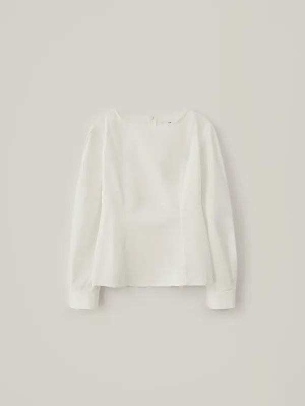 Nest Cotton Blouse - Ivory