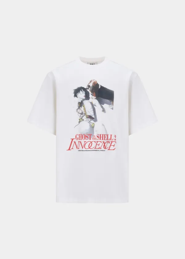 NOICE X GHOST IN THE SHELL INNOCENCE T-SHIRT - IVORY