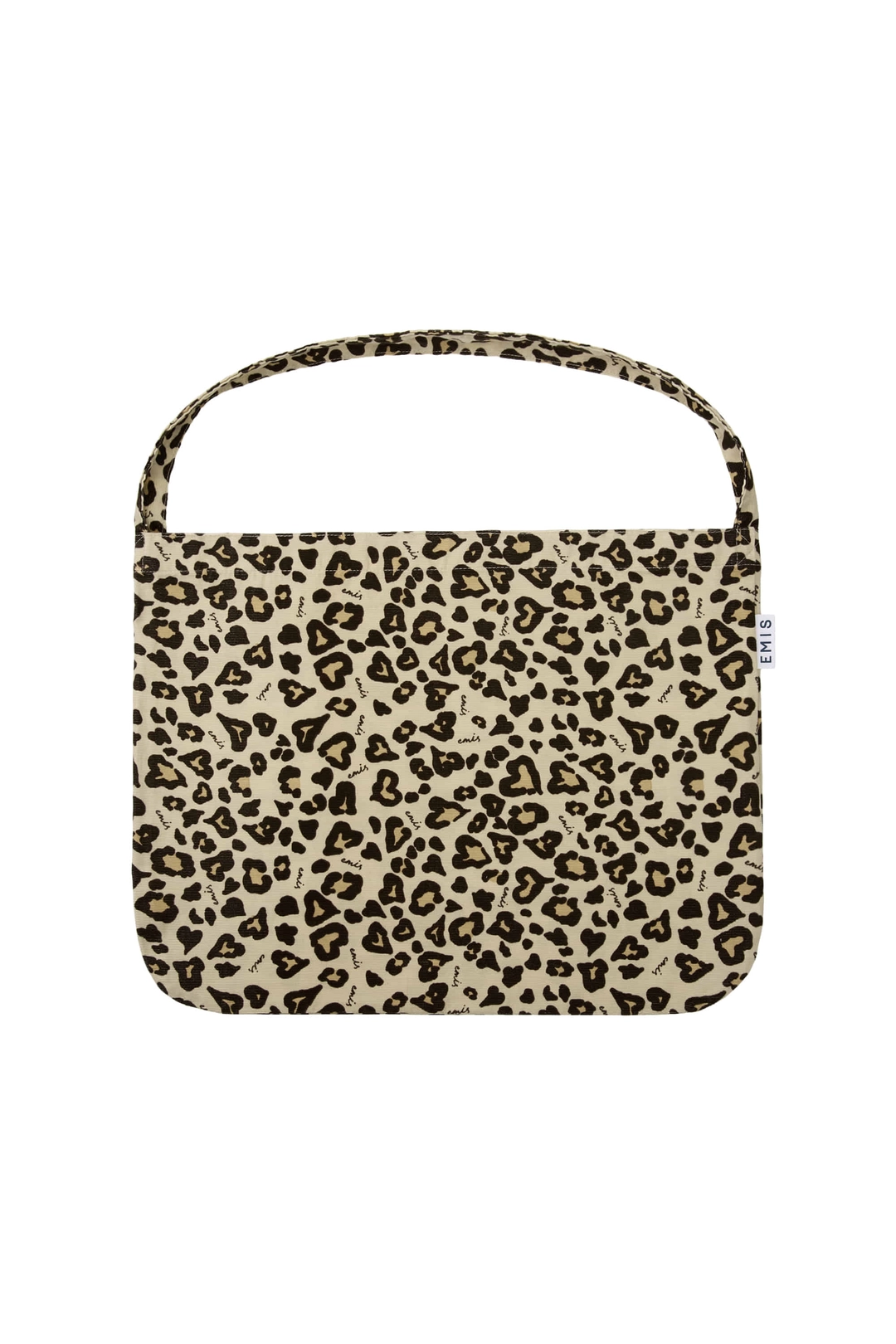 이미스 CORDUROY EMIS LEOPARD ECO BAG-BEIGE 상품 이미지 3