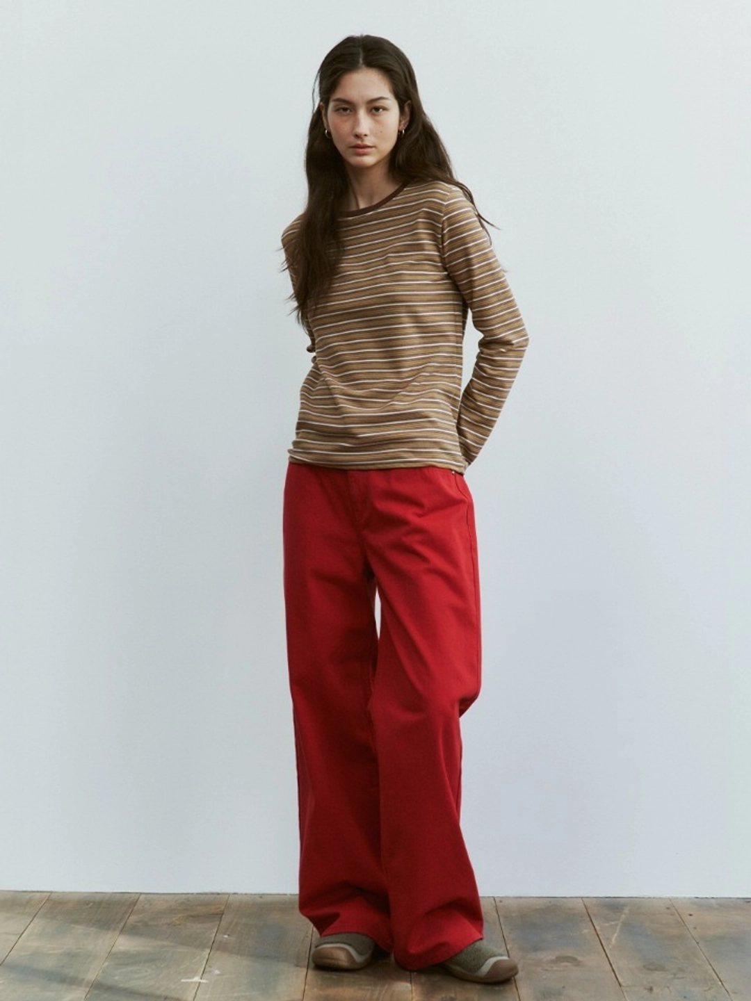 프리터 Fine Crewneck T-Shirt 2Color_F263TS08 상품 이미지 2