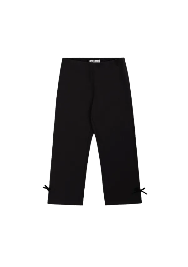[4차 리오더 / 6월 30일이후 순차배송] Mused Capri Pants - Black
