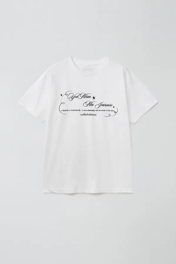 [2차 리오더] M&Y GRAPHIC T-SHIRT_WHITE