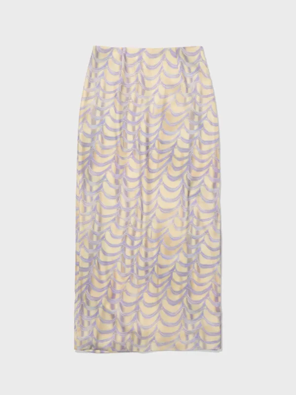 Pumila Long Skirt_Lavender
