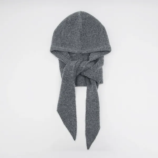 (HA-0058)TIE KNIT BARACLAVA