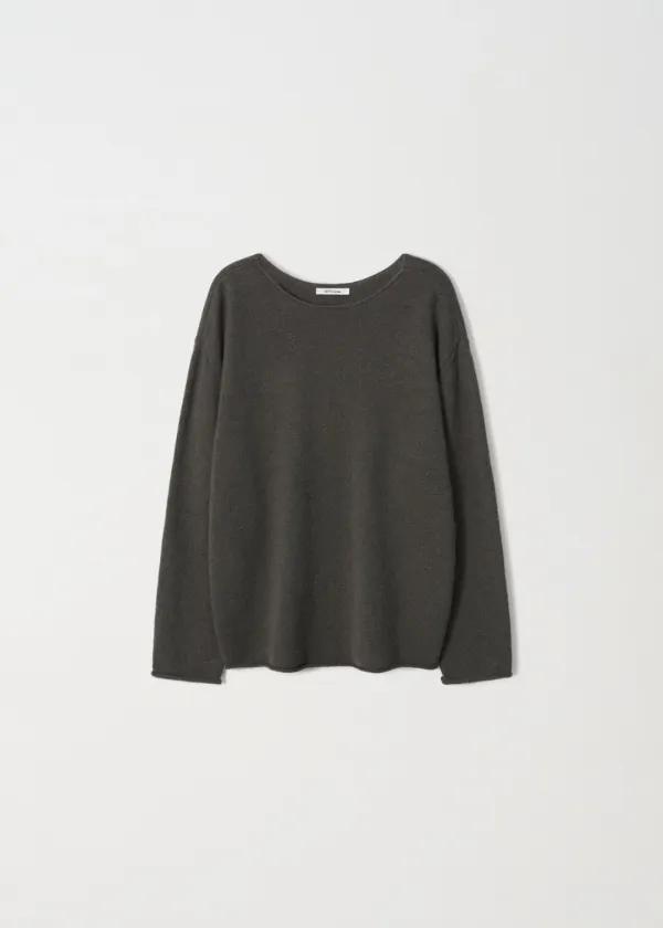 Relaxed Boat-Neck Knit_3 Colors - 아르토