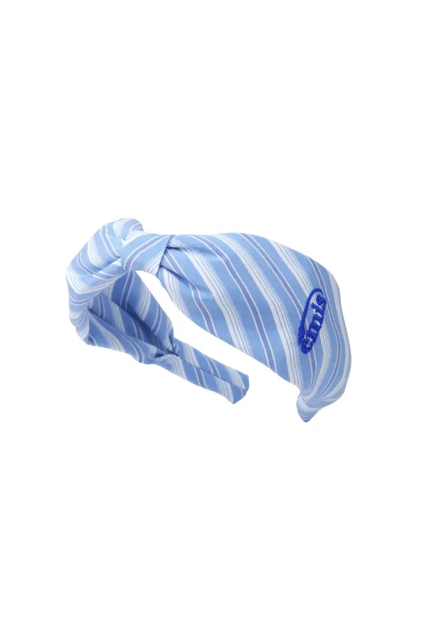 PIN STRIPE RIBBON HAIRBAND