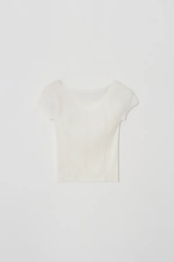 [2nd reorder] camille pointelle knit (ivory)