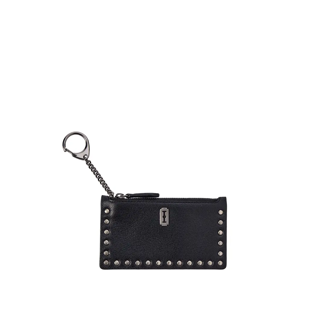 분크 [아울렛] Perfec Rider Zipper Card Wallet (퍼펙 라이더 카드 지갑) Black 상품 이미지 1