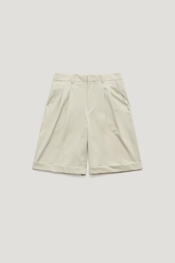 [JAPAN FABRIC] COOL TOUCH BURMUDA PANTS_IVORY / ₩148,000