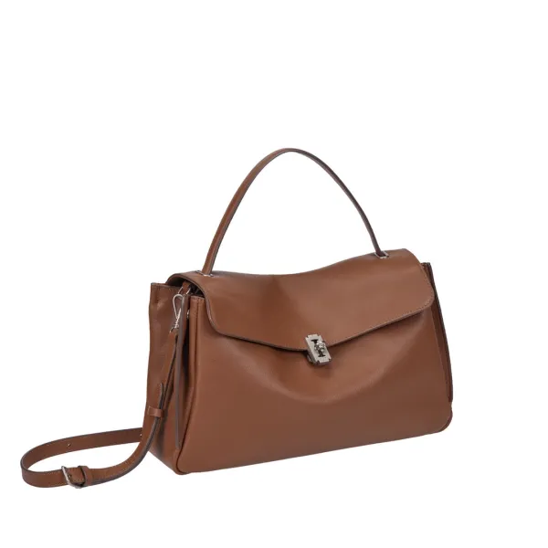 TLT Satchel M (TLT 사첼 미듐) Camel