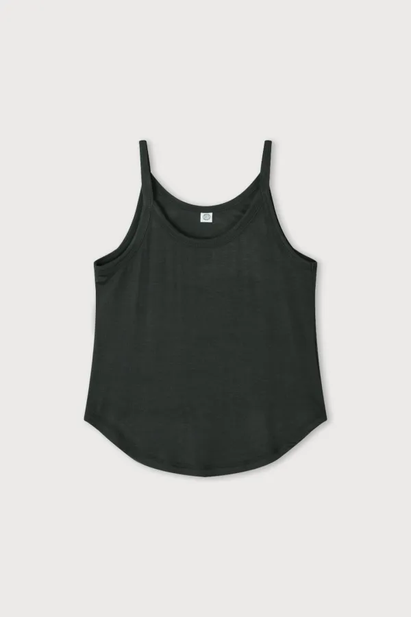 ROUNDED HEM SLEEVELESS