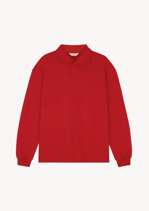 Frost Polo Shirt in Red