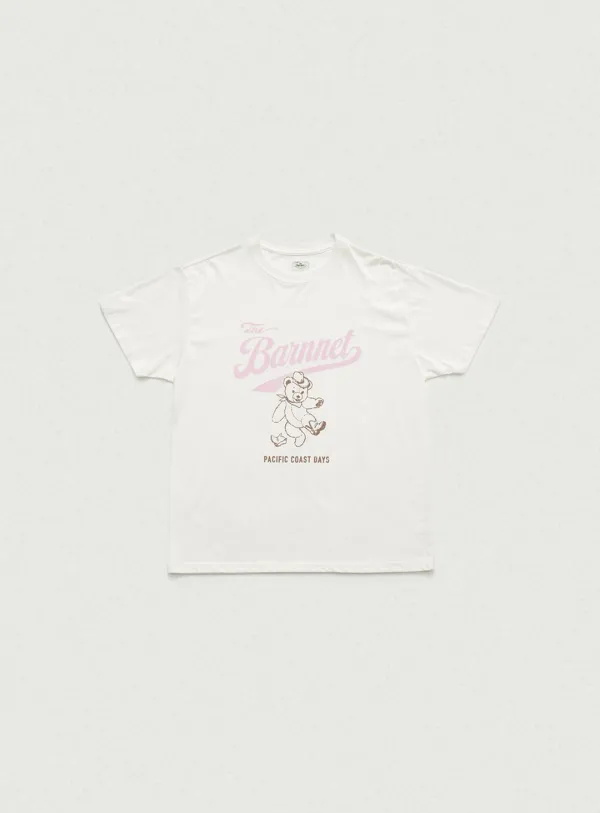 Barnnet Swing Bear T-Shirt_Ivory