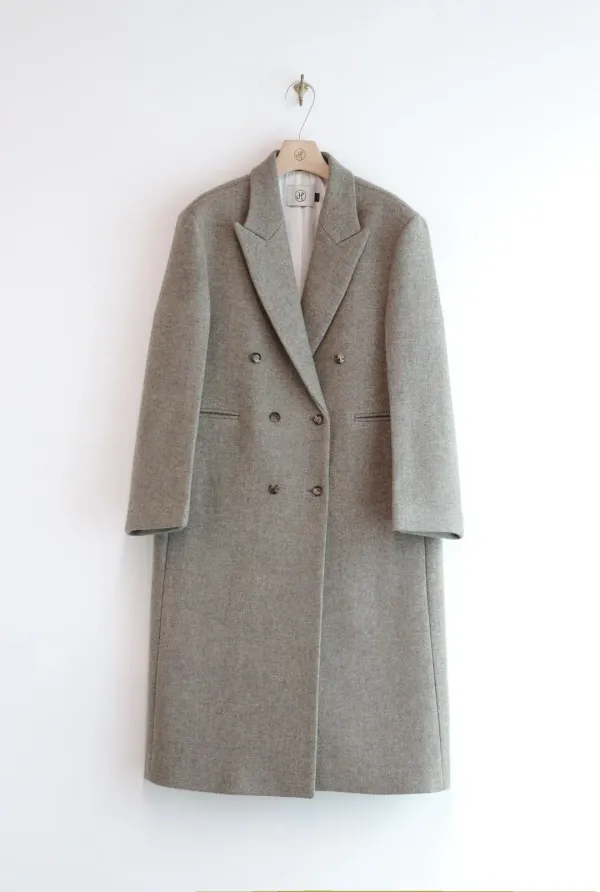 TOMORROW WOOL COAT (VINTAGE MOSS)