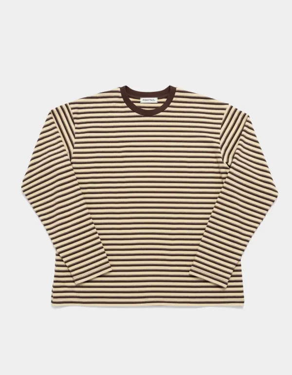 Morin Stripe T-Shirt (Cookie)