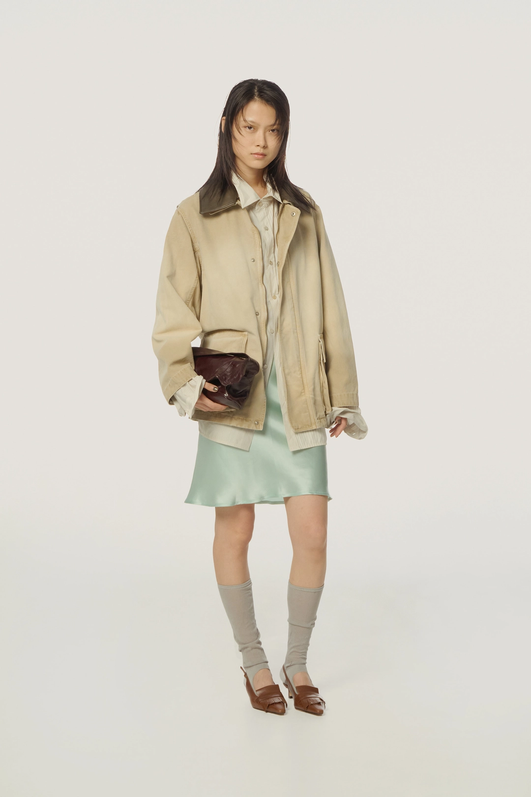 더일마 Century French Work Jacket beige 상품 이미지 1