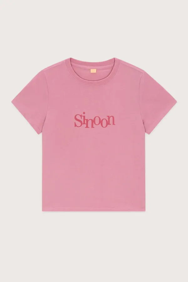 Sinoon Signature Logo T-Shirts (Deep Pink)