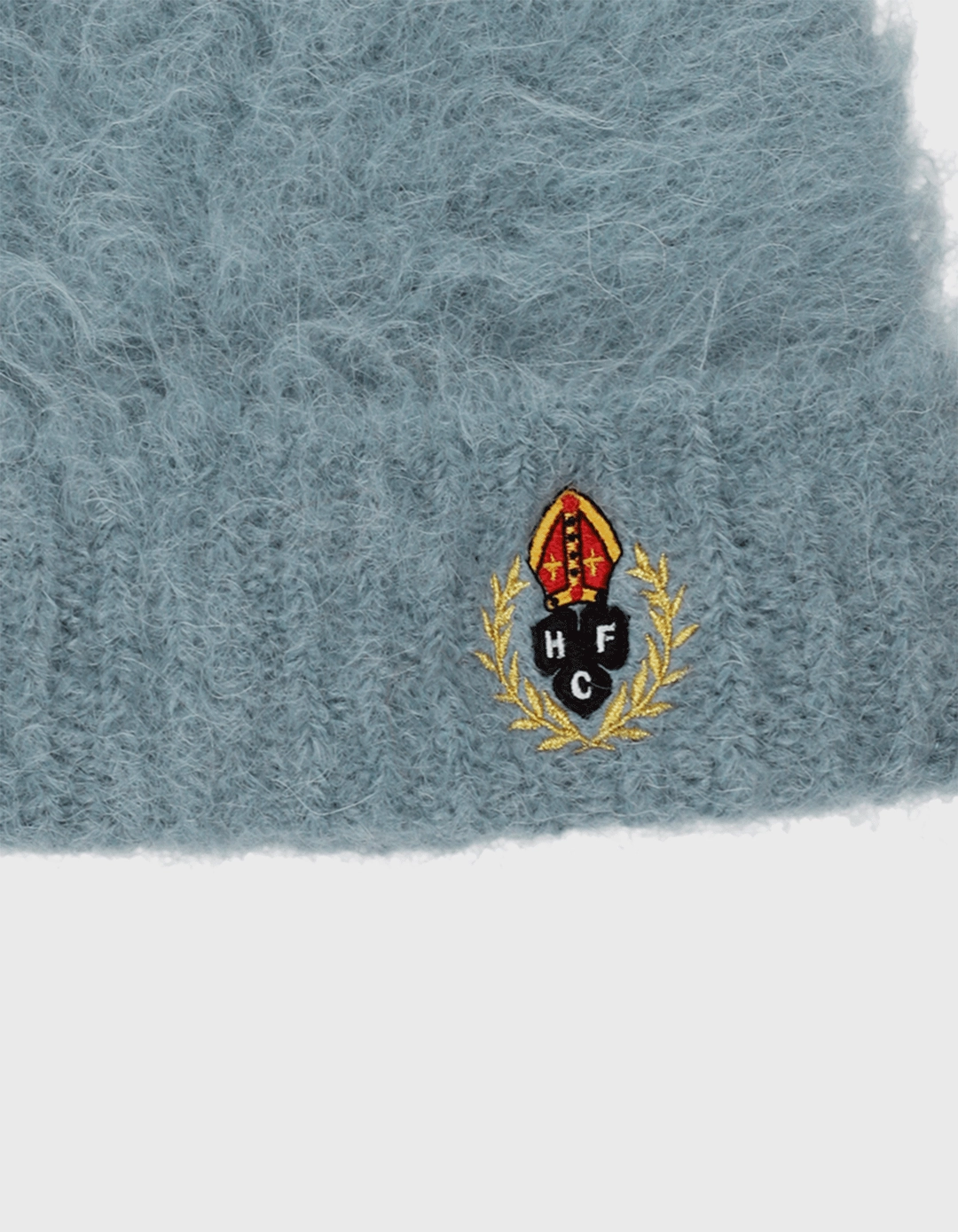 헤리티지플로스 CREST ALPACA BEANIE / Sky Blue 상품 이미지 3