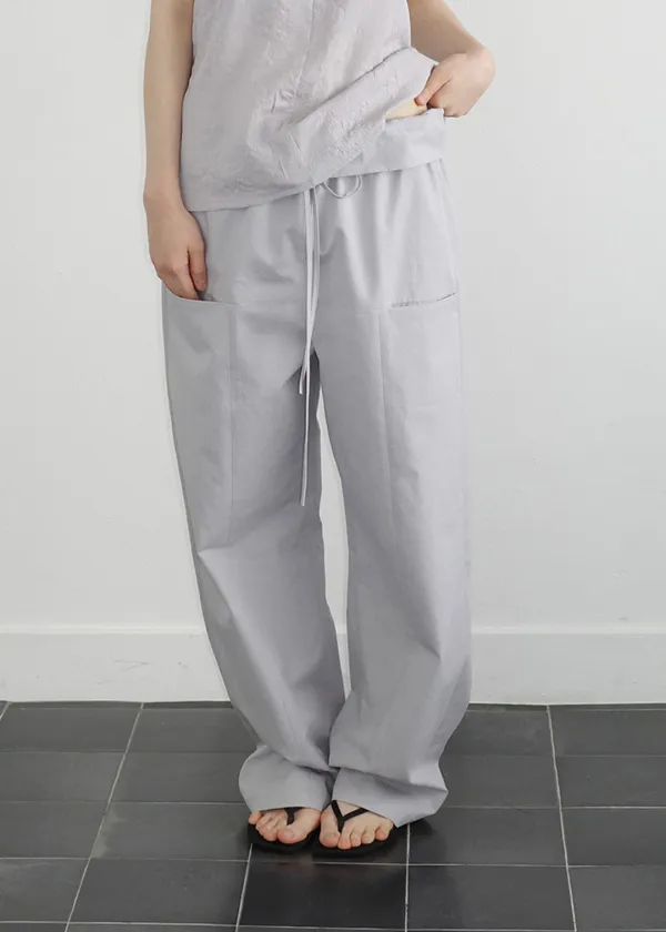 [ 바로배송 ] [ 1차 프리오더 ] FOLD PANTS [GREY]
