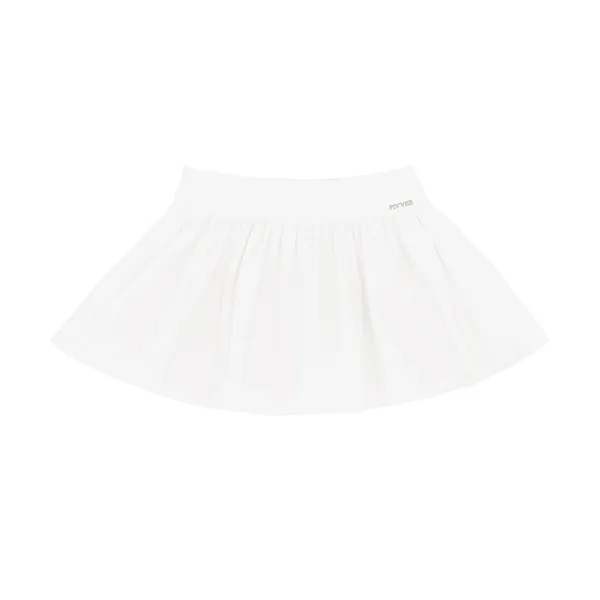 [2차] Mini Shirring Skirt (cloud white)