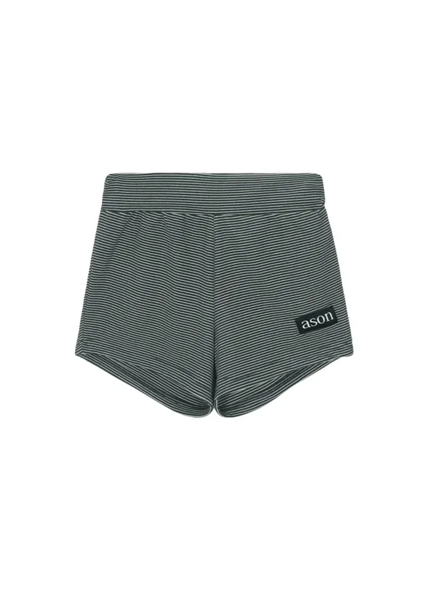 MARU MICRO SHORTS / STRIPE GRAY