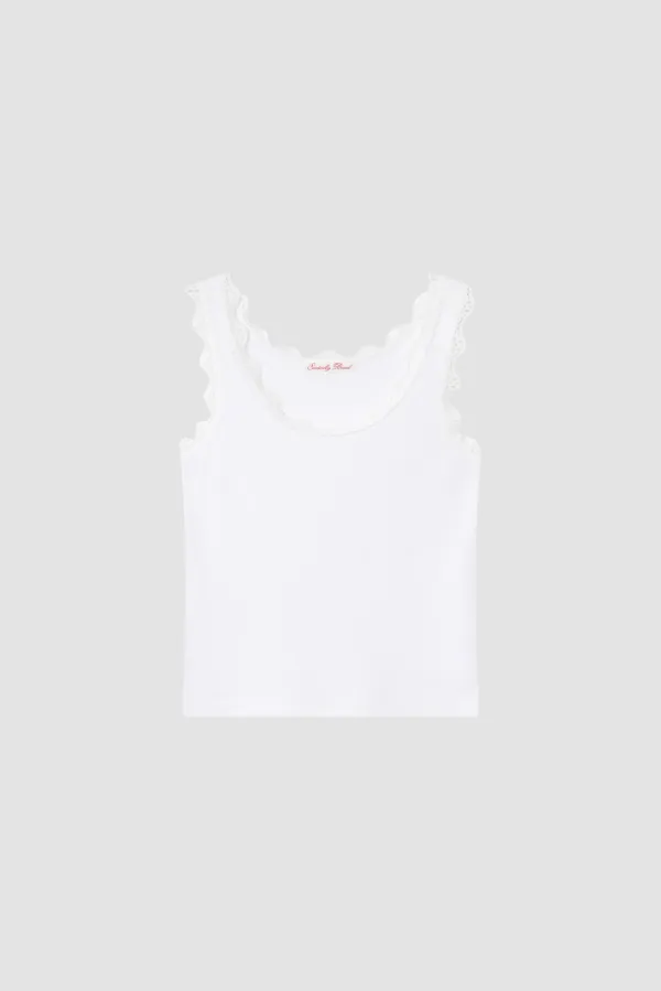 3rd) Nuel White Sleeveless
