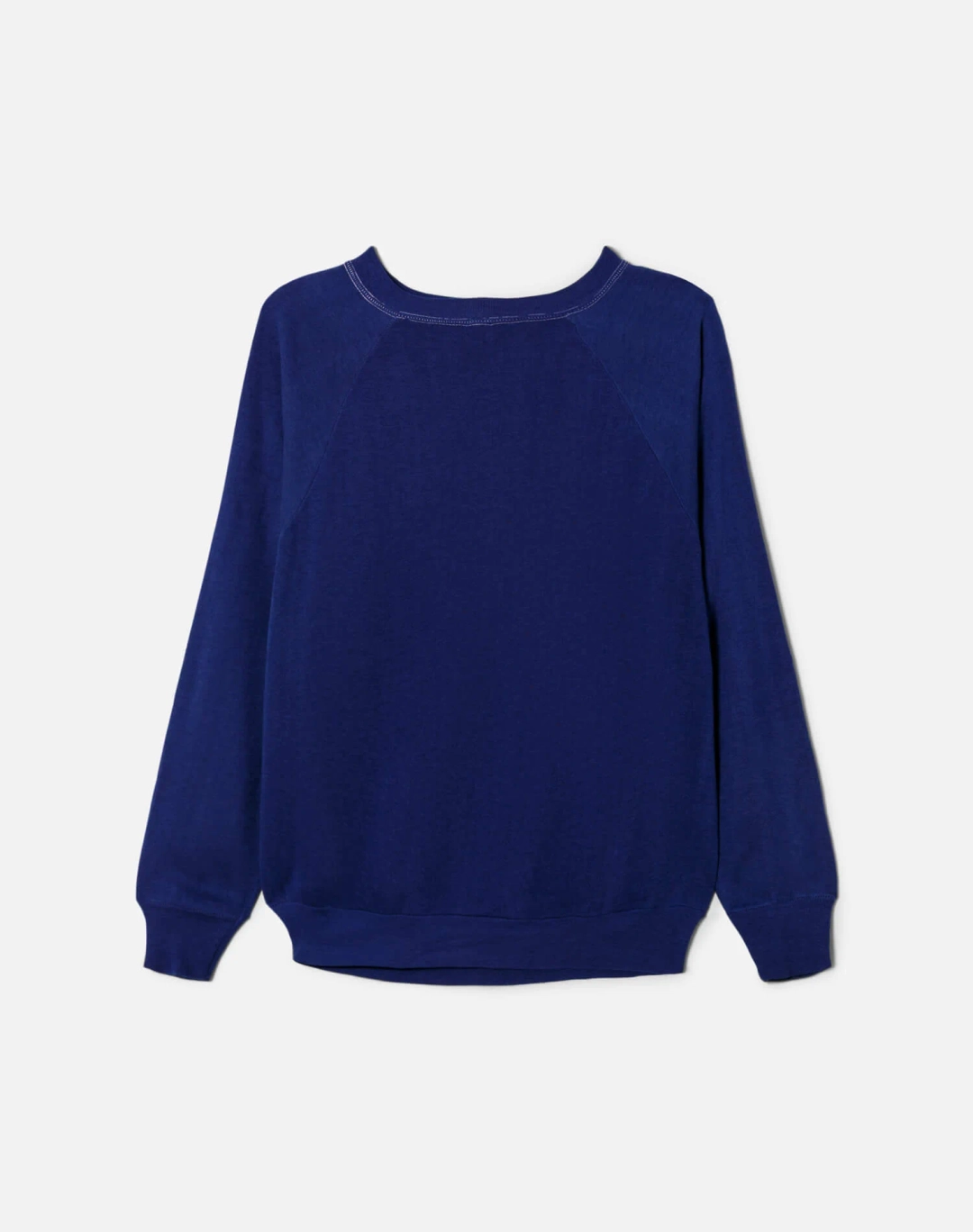 리던 Upcycled "Ray of Sunshine" Sweatshirt - Dark Blue 상품 이미지 2