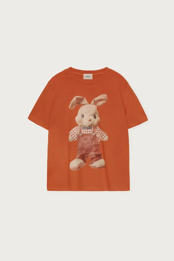 [2차 리오더] RABBIT T-SHIRT ORANGE