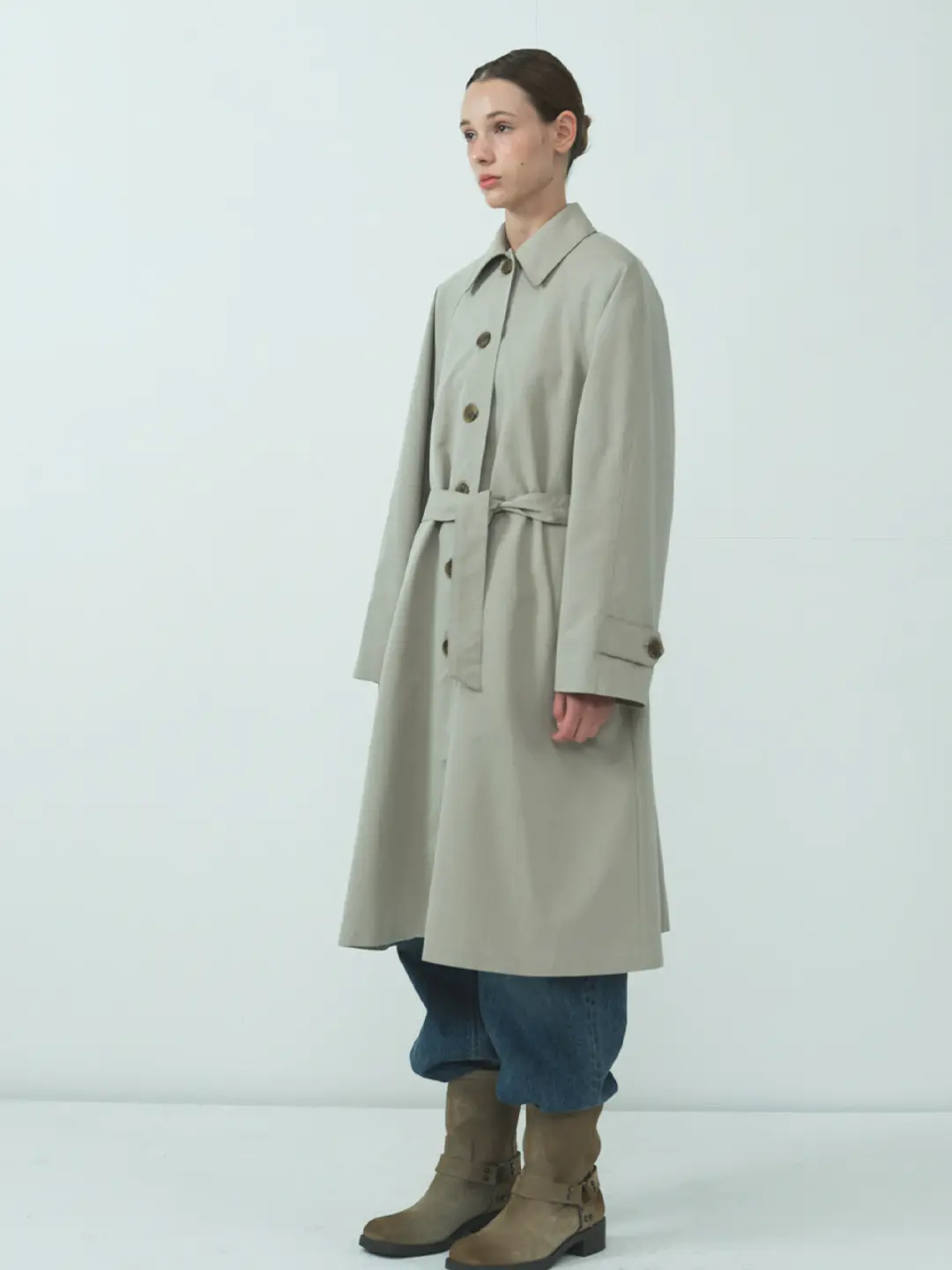 쏘이르 (2COLOR)A LINE TRENCH COAT 상품 이미지 1