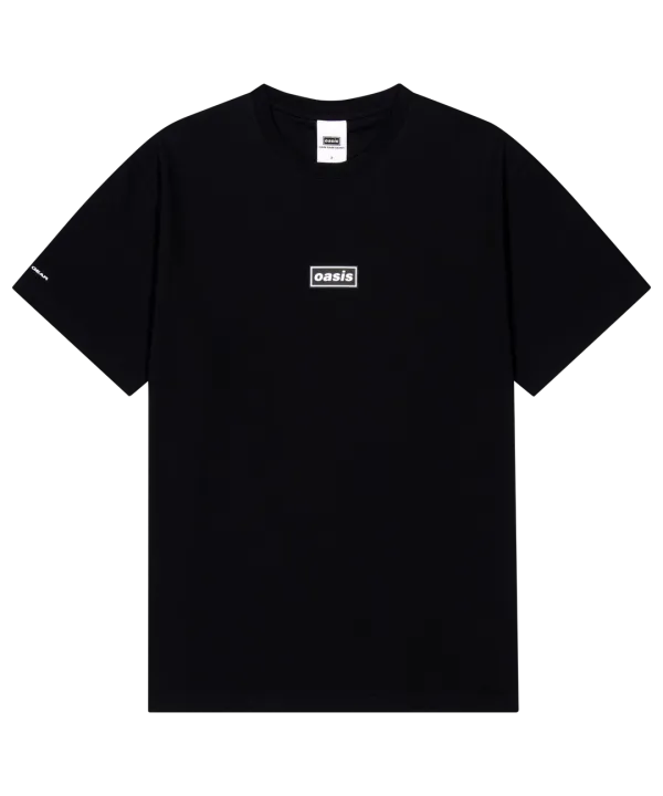 SAN SAN OASIS LOGO T-SHIRT [BLACK]