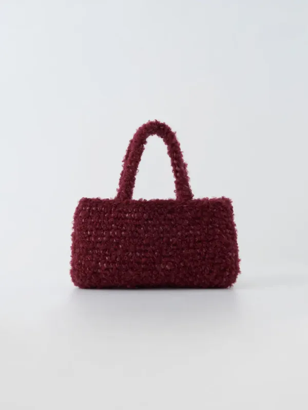 le cember carol bag(wine)