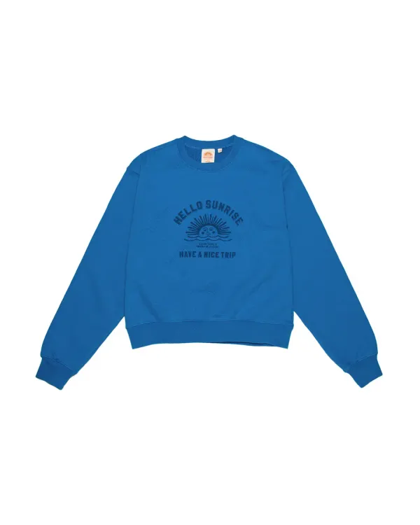 VTG Arch Logo Sweatshirt(W)_Cobalt Blue