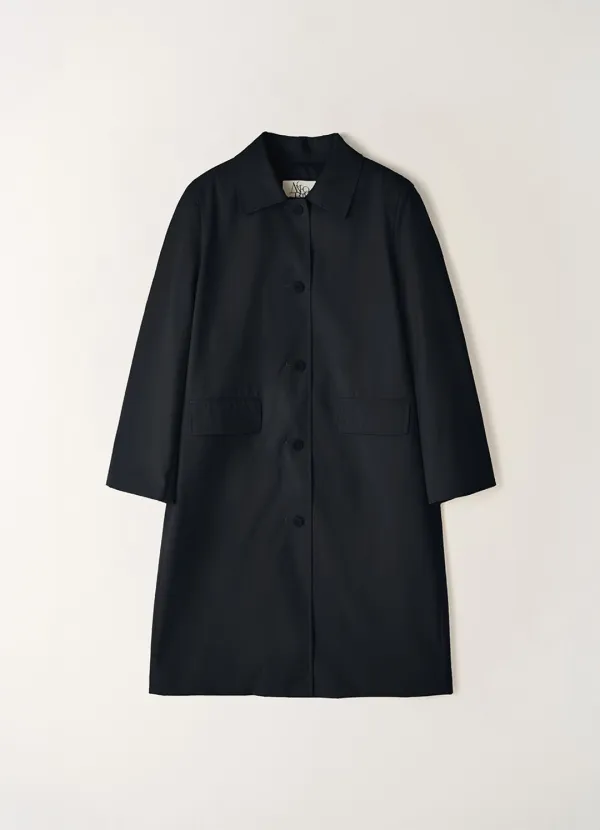 Lior Single Coat, Navy